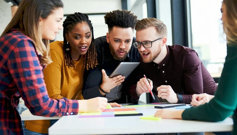 Cre8tivex team collaborating on digital marketing strategies Cre8tivex team collaborating on digital marketing strategies